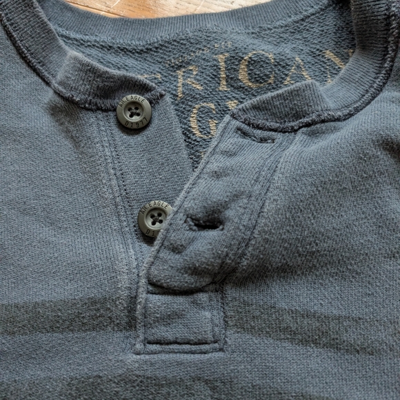 American Eagle Outfitters Blue Crewneck Sweater - Picture 2 of 2